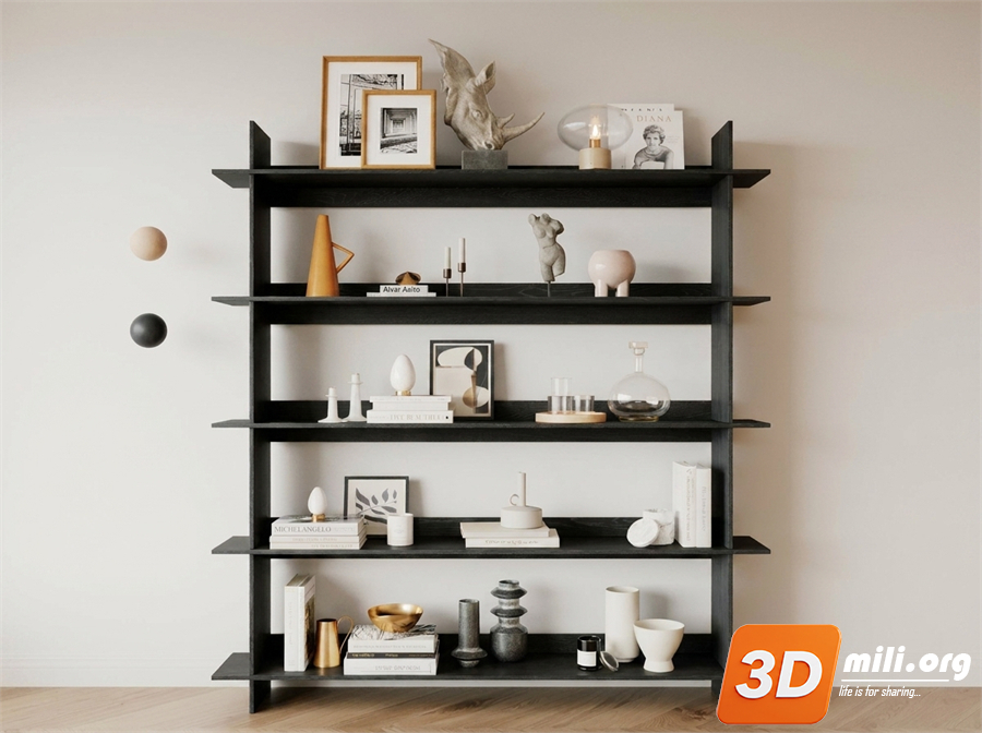 Bookcase Skp Files